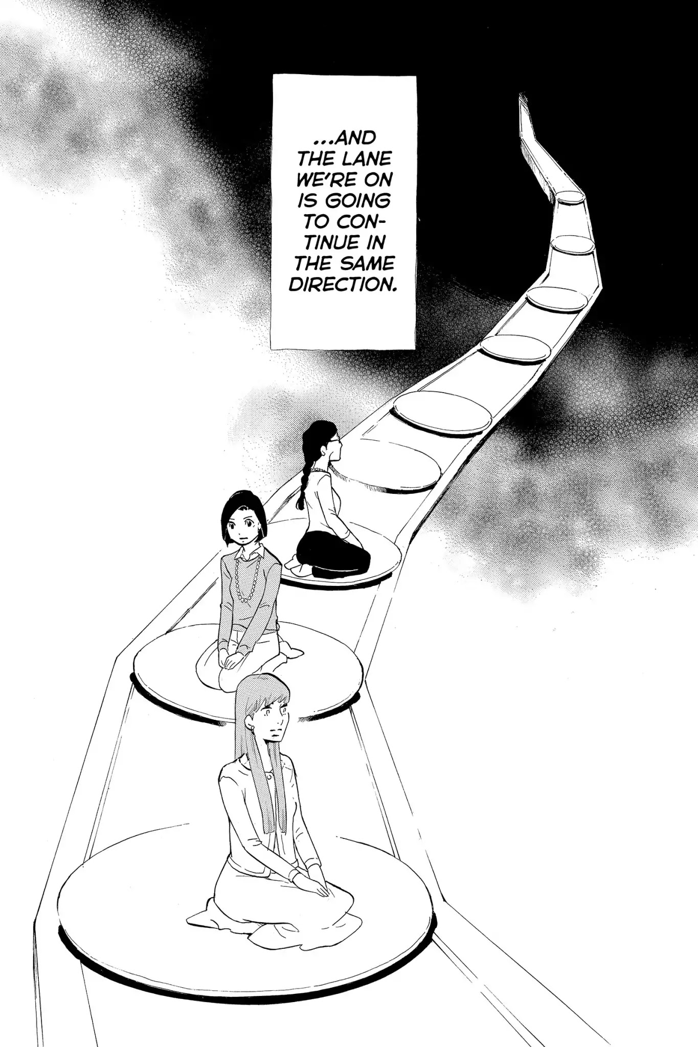 Toukyou Tarareba Musume Chapter 6 page 40 - Chapter 6: Act 6: Conveyor - Belt Sushi Woman