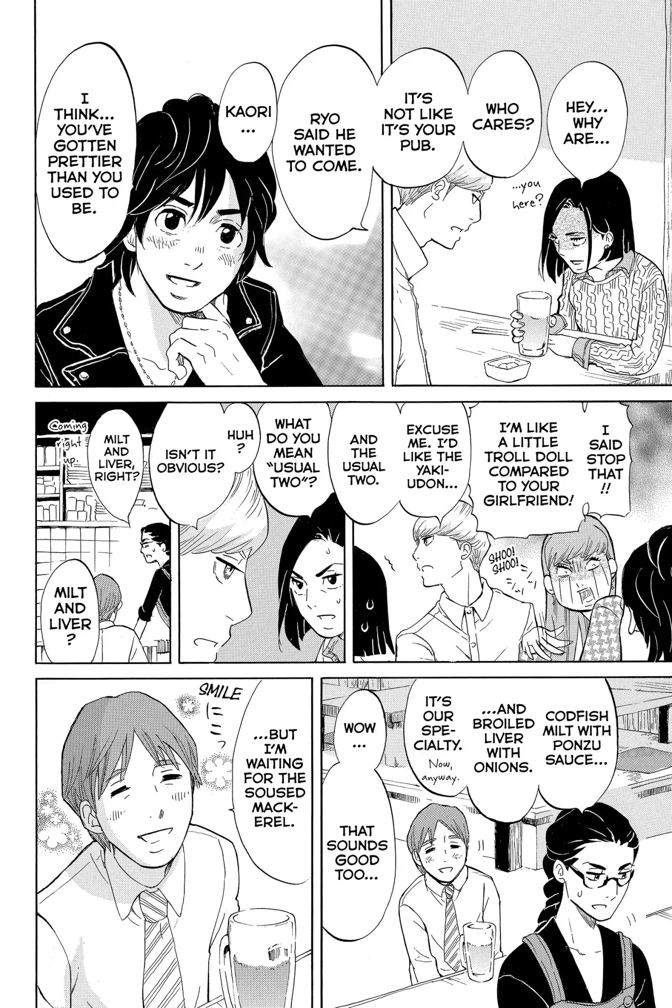 Toukyou Tarareba Musume Chapter 7 page 28 - Chapter 7: Act 7: Soused Mackerel Woman