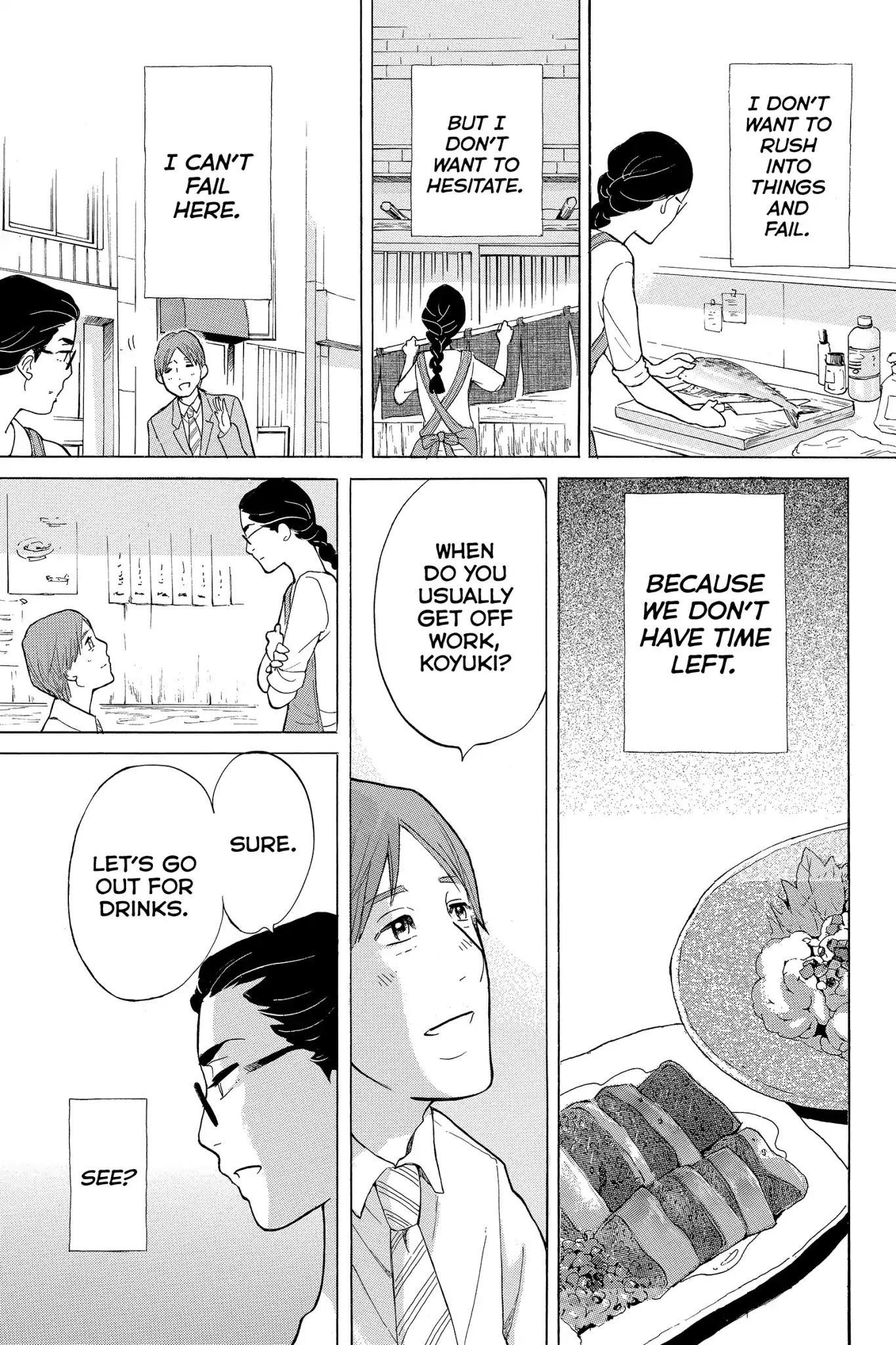 Toukyou Tarareba Musume Chapter 7 page 35 - Chapter 7: Act 7: Soused Mackerel Woman
