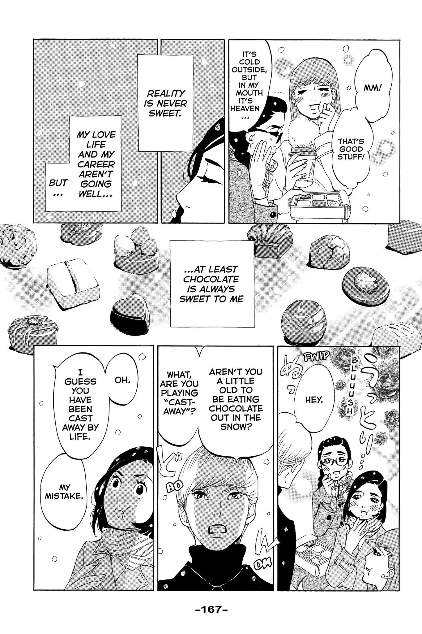 Toukyou Tarareba Musume Chapter 8.5 page 8 - Vol.2 Special Chapter: Chocolate Is Always Sweet to Me