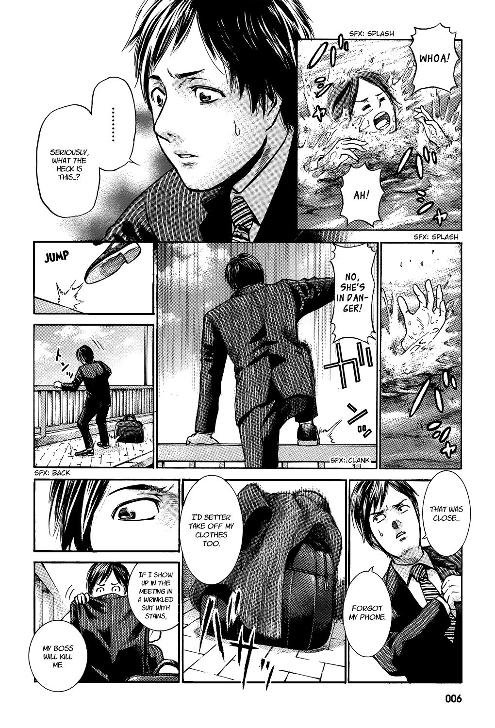 Toukyouhatsu Isekai Yuki Chapter 1 page 8 - Chapter 1: Jumpelievable Girl