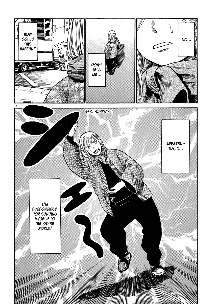 Toukyouhatsu Isekai Yuki Chapter 7 page 18 - Chapter 7: The Life of Mitamura Sakurako (Alias)