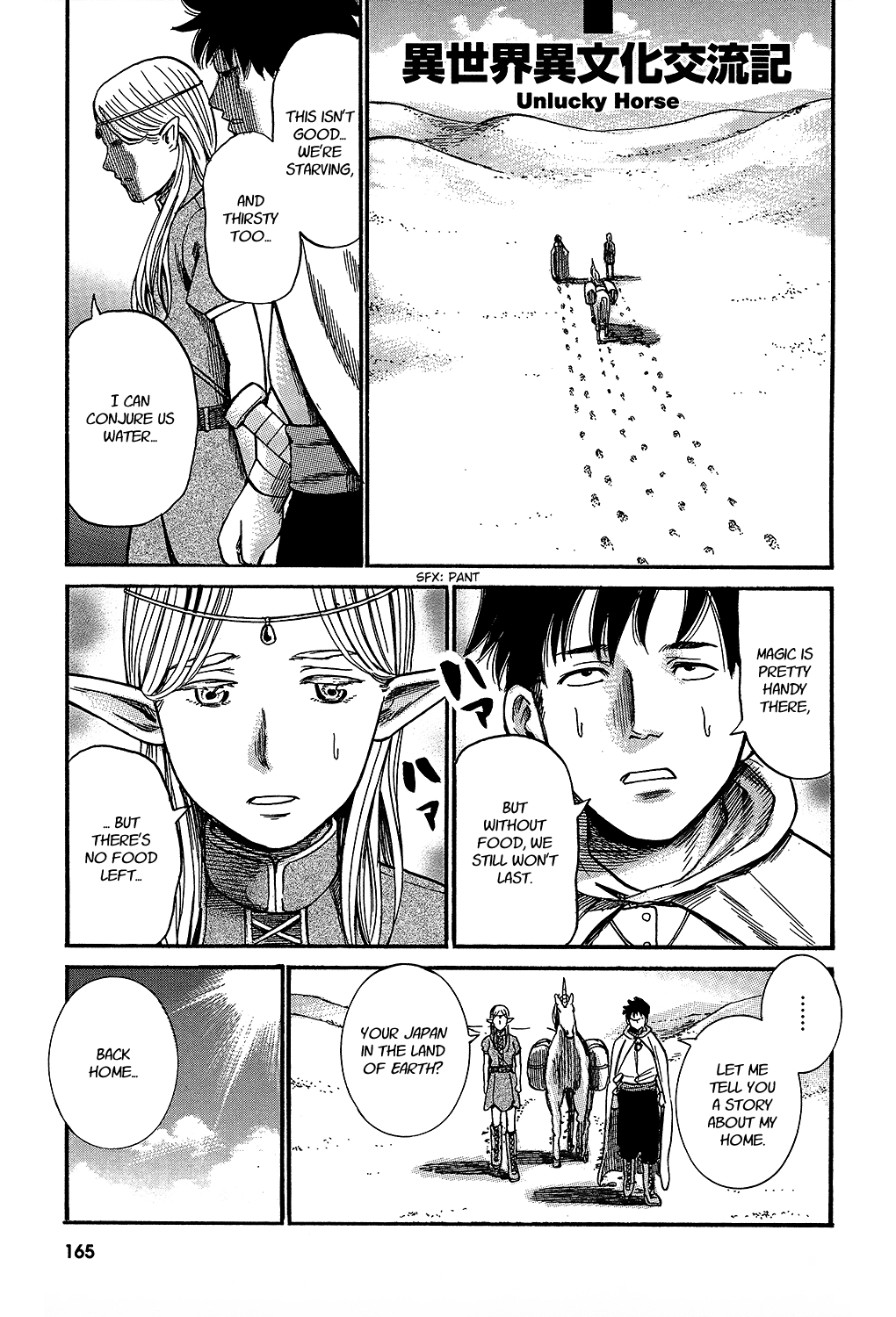 Toukyouhatsu Isekai Yuki Chapter 8 page 2 - Chapter 8: Unlucky Horse