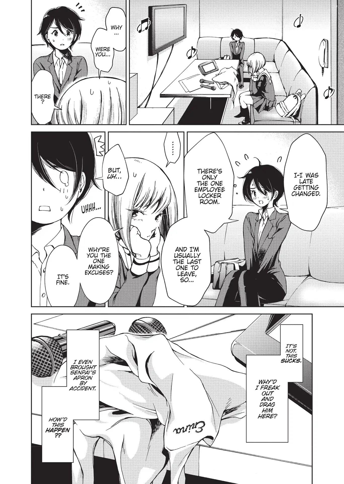 Toumei na Usui Mizuiro ni Chapter 3.5 page 13 - Apron
