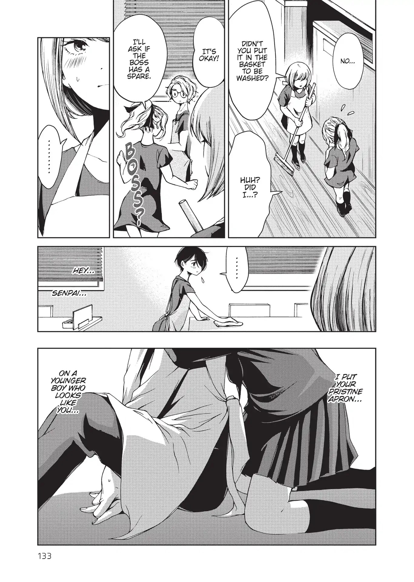 Toumei na Usui Mizuiro ni Chapter 3.5 page 22 - Apron
