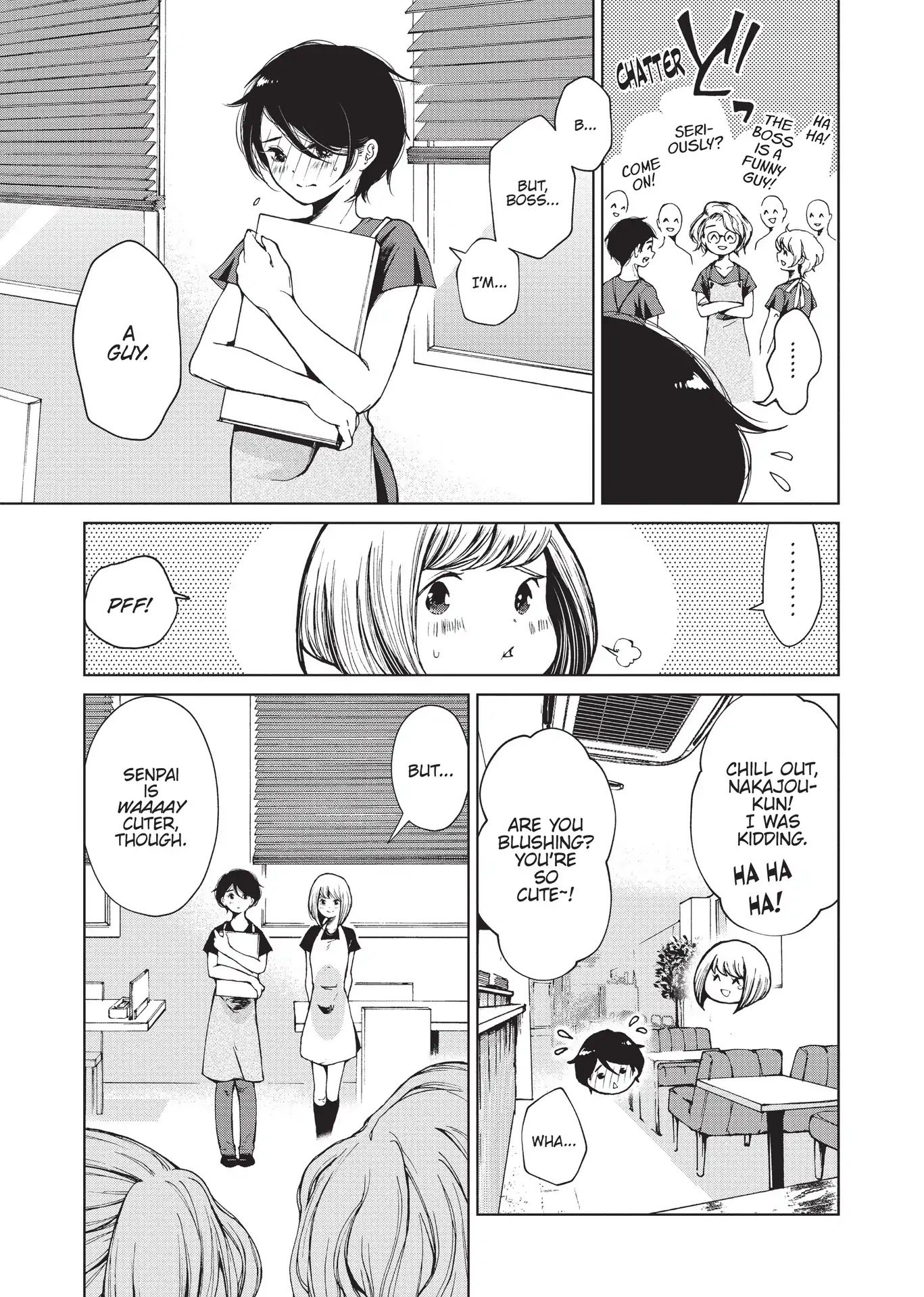 Toumei na Usui Mizuiro ni Chapter 3.5 page 6 - Apron