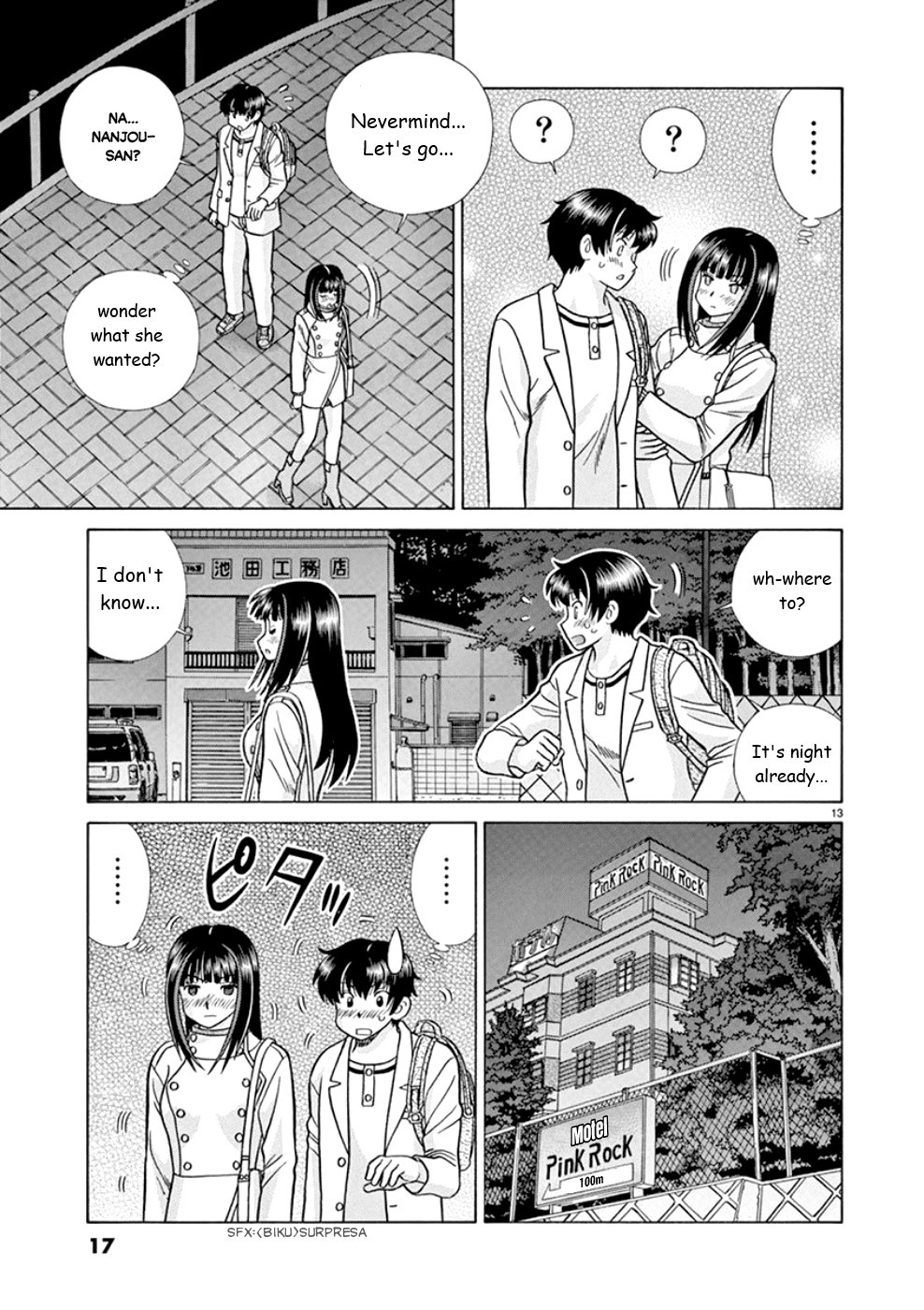 Toumei Ningen Kyoutei Chapter 17 page 13 - Chapter 17: I Will Not Become an Invisible Man!