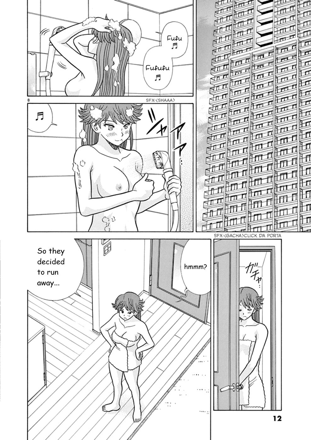 Toumei Ningen Kyoutei Chapter 17 page 8 - Chapter 17: I Will Not Become an Invisible Man!