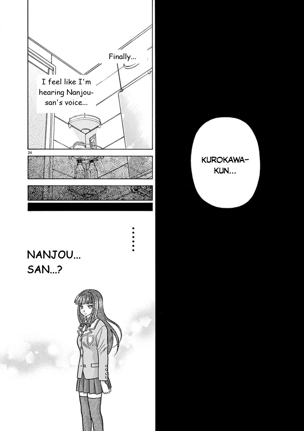 Toumei Ningen Kyoutei Chapter 20 page 24 - Chapter 20: I'm Here...