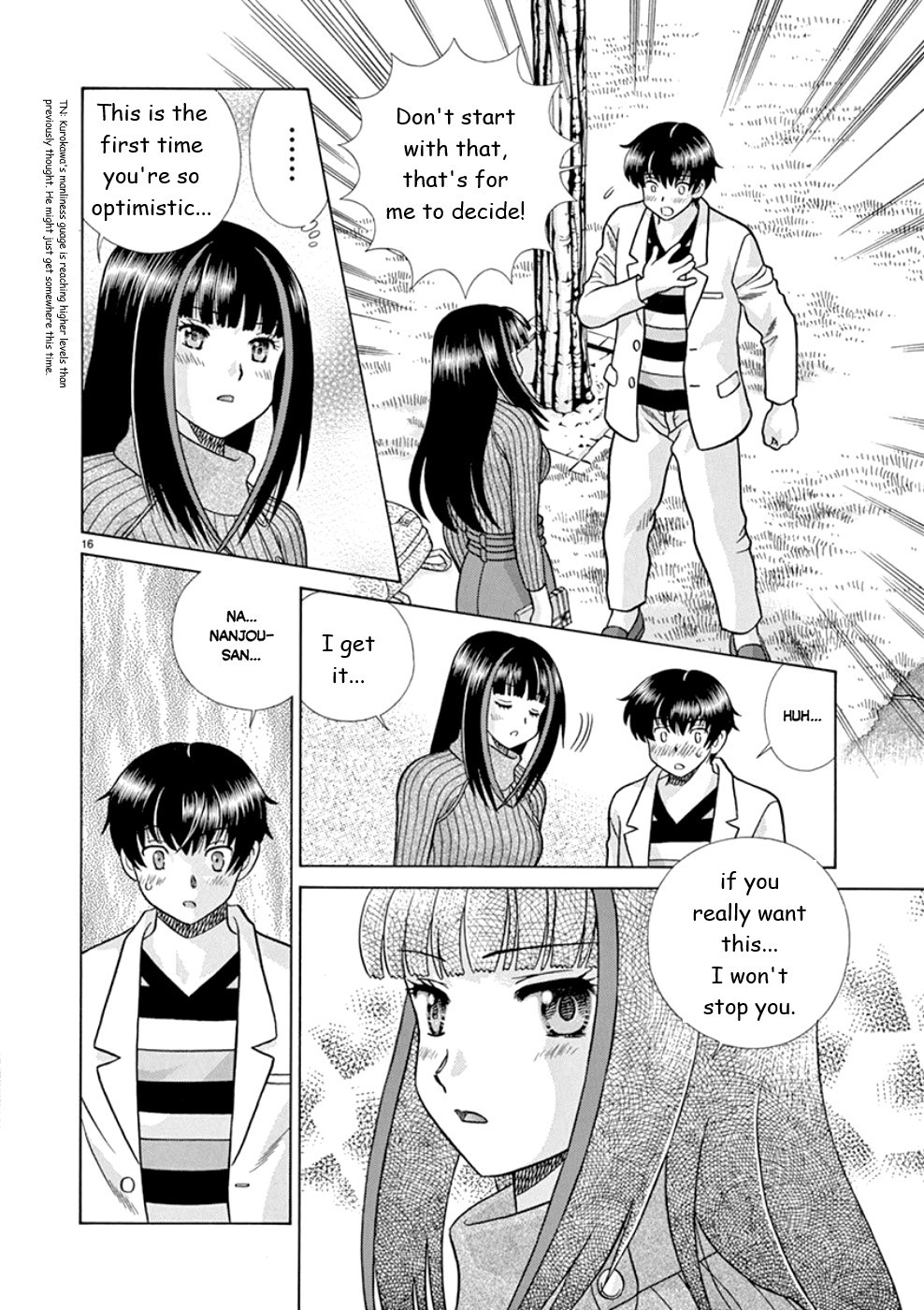Toumei Ningen Kyoutei Chapter 21 page 16 - Chapter 21: You Cannot See Me...