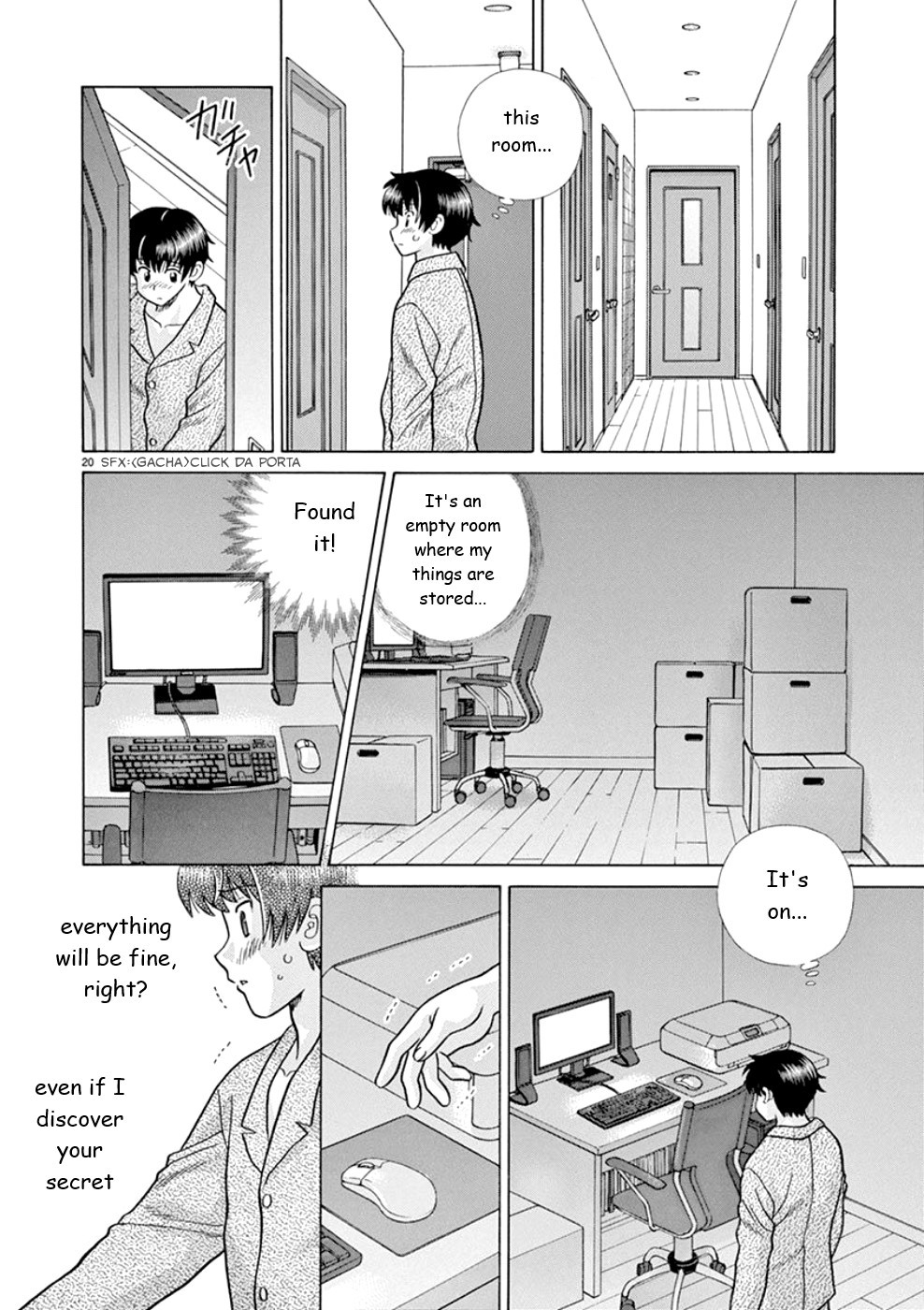 Toumei Ningen Kyoutei Chapter 21 page 20 - Chapter 21: You Cannot See Me...