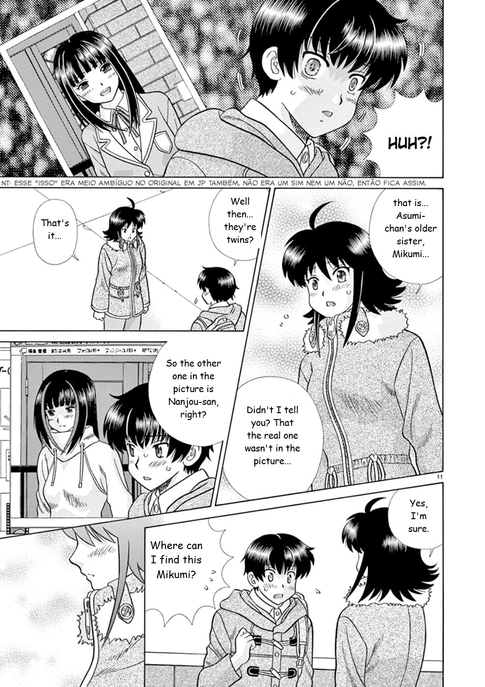 Toumei Ningen Kyoutei Chapter 22 page 11 - Chapter 22: Nanjou-san's Past