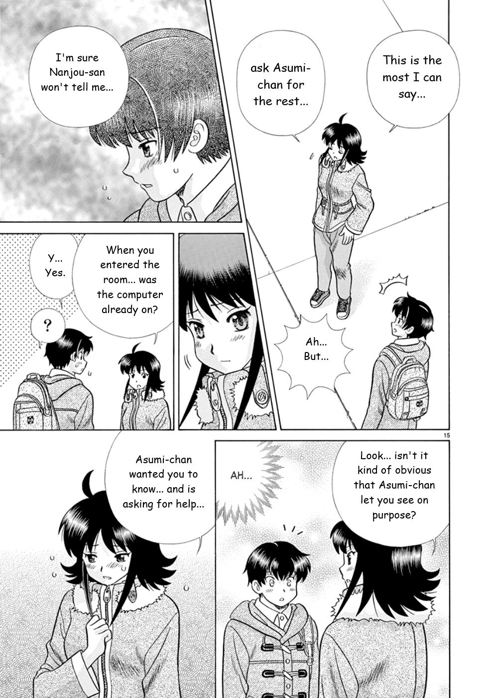 Toumei Ningen Kyoutei Chapter 22 page 15 - Chapter 22: Nanjou-san's Past