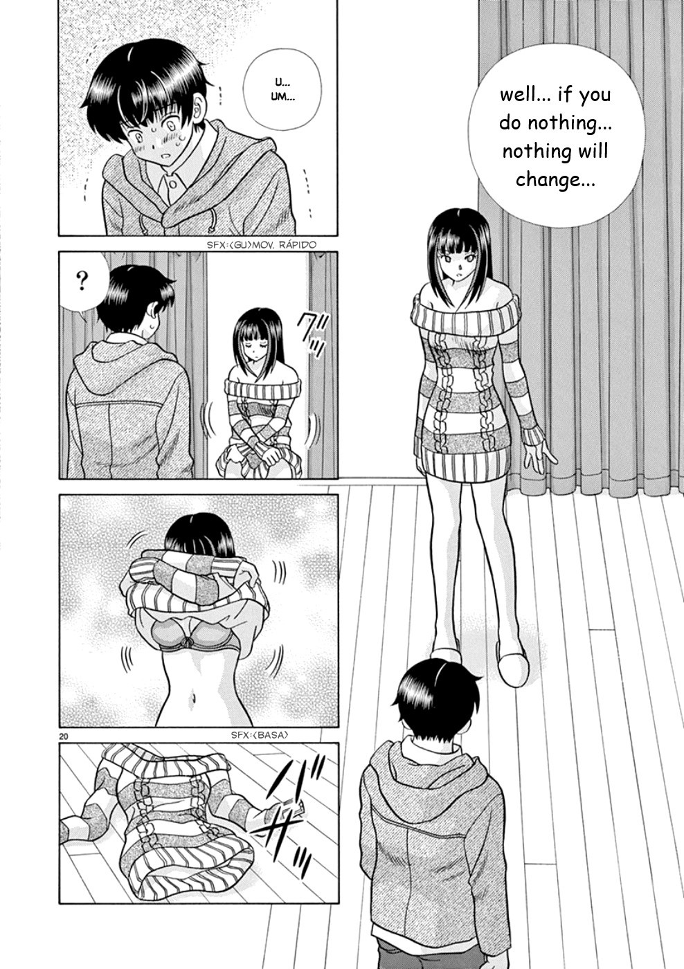 Toumei Ningen Kyoutei Chapter 22 page 20 - Chapter 22: Nanjou-san's Past