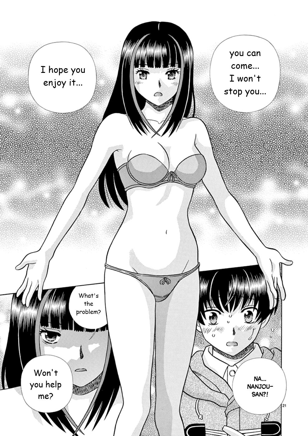 Toumei Ningen Kyoutei Chapter 22 page 21 - Chapter 22: Nanjou-san's Past