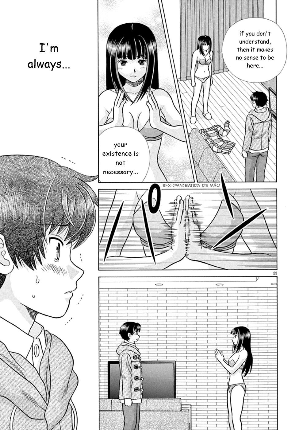 Toumei Ningen Kyoutei Chapter 22 page 23 - Chapter 22: Nanjou-san's Past