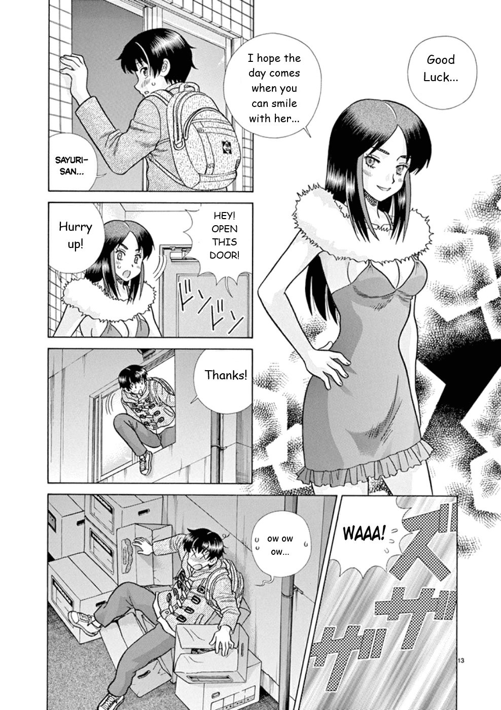 Toumei Ningen Kyoutei Chapter 24 page 13 - Chapter 24: I Can't Help You...
