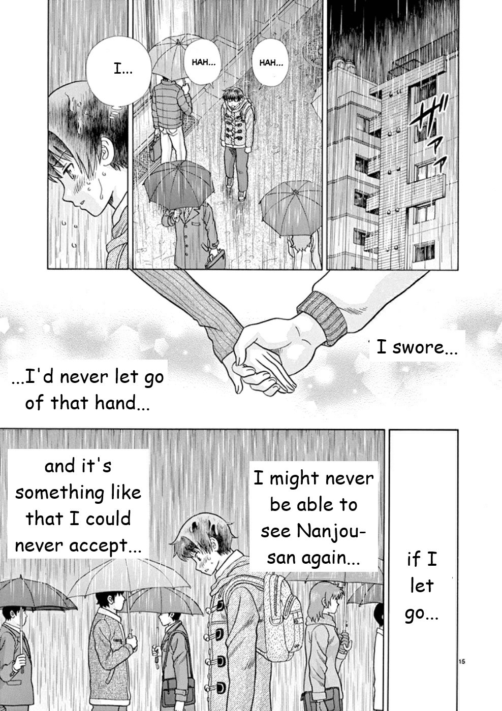 Toumei Ningen Kyoutei Chapter 24 page 15 - Chapter 24: I Can't Help You...