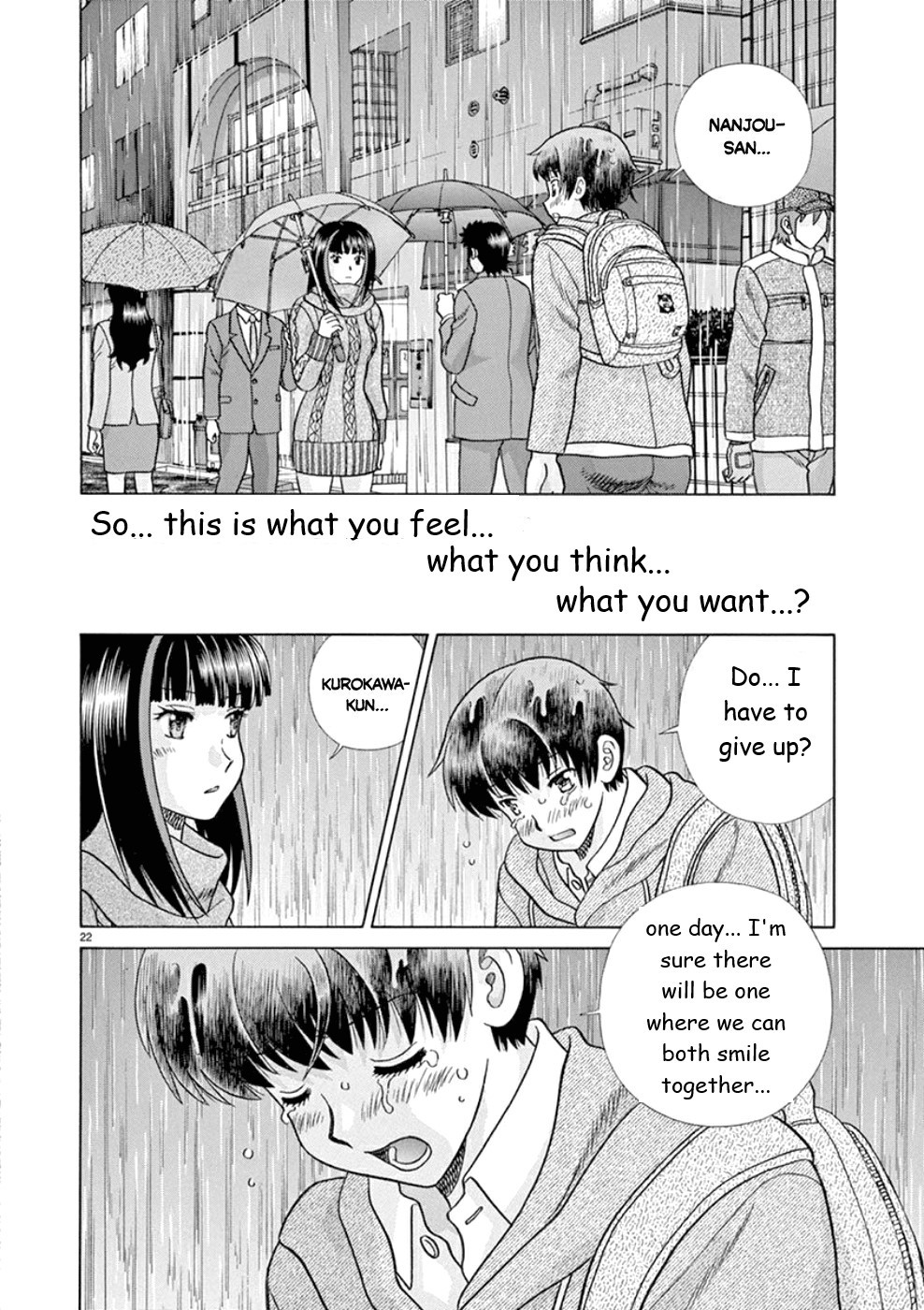 Toumei Ningen Kyoutei Chapter 24 page 22 - Chapter 24: I Can't Help You...