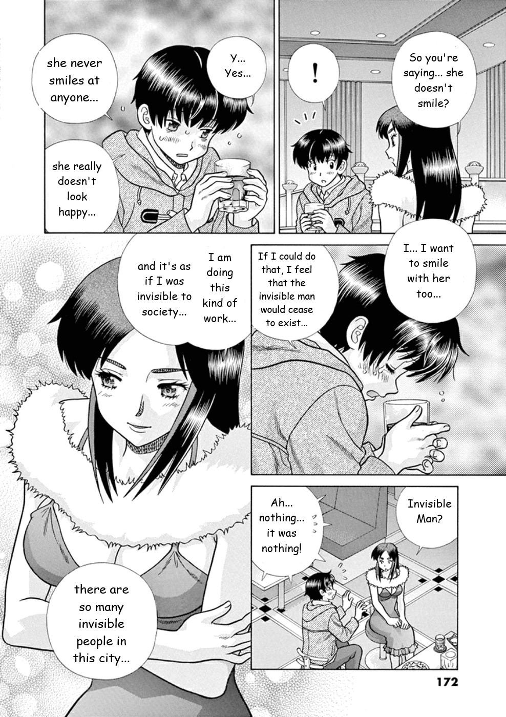 Toumei Ningen Kyoutei Chapter 24 page 8 - Chapter 24: I Can't Help You...