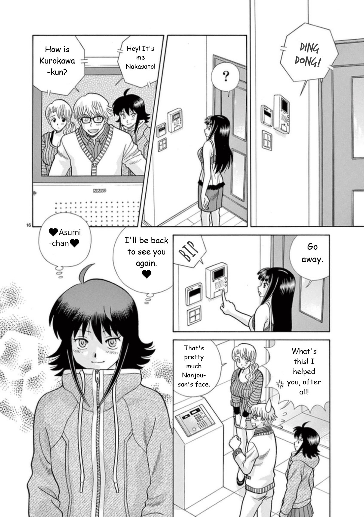 Toumei Ningen Kyoutei Chapter 25 page 16 - Chapter 25: I'm Back... Nanjou-san