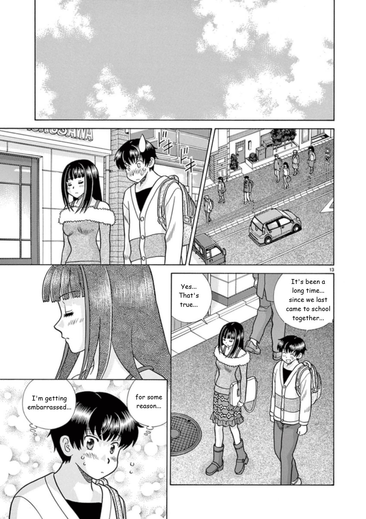 Toumei Ningen Kyoutei Chapter 26 page 13 - Chapter 26: I'm Here With You