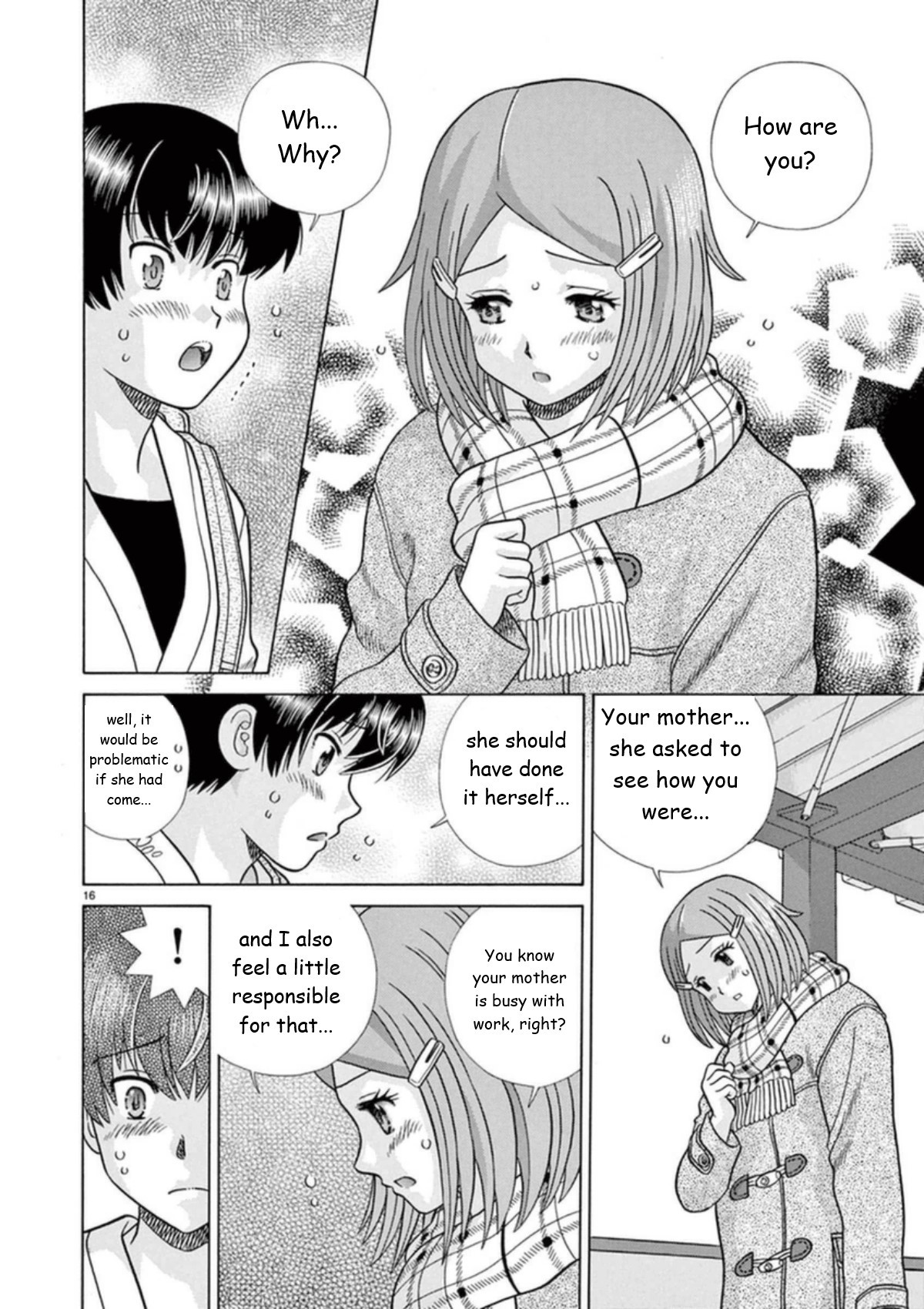 Toumei Ningen Kyoutei Chapter 26 page 16 - Chapter 26: I'm Here With You