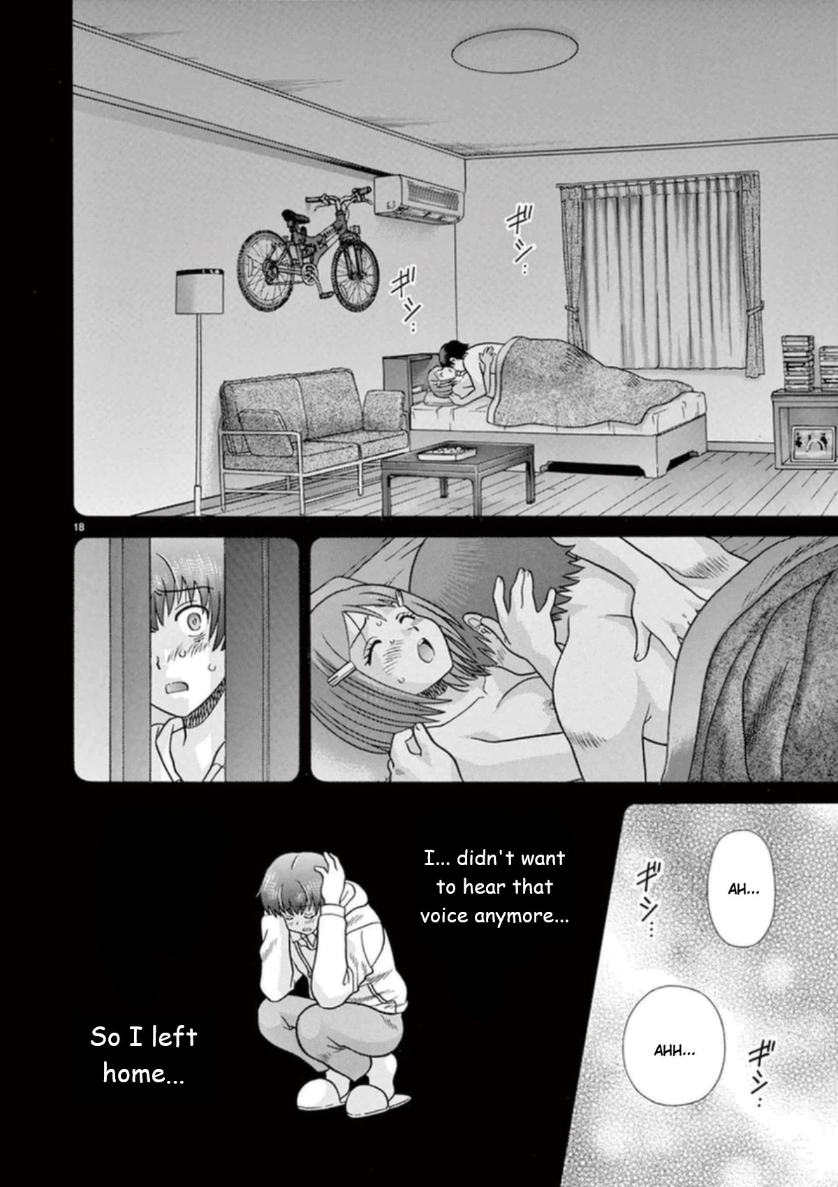 Toumei Ningen Kyoutei Chapter 26 page 18 - Chapter 26: I'm Here With You