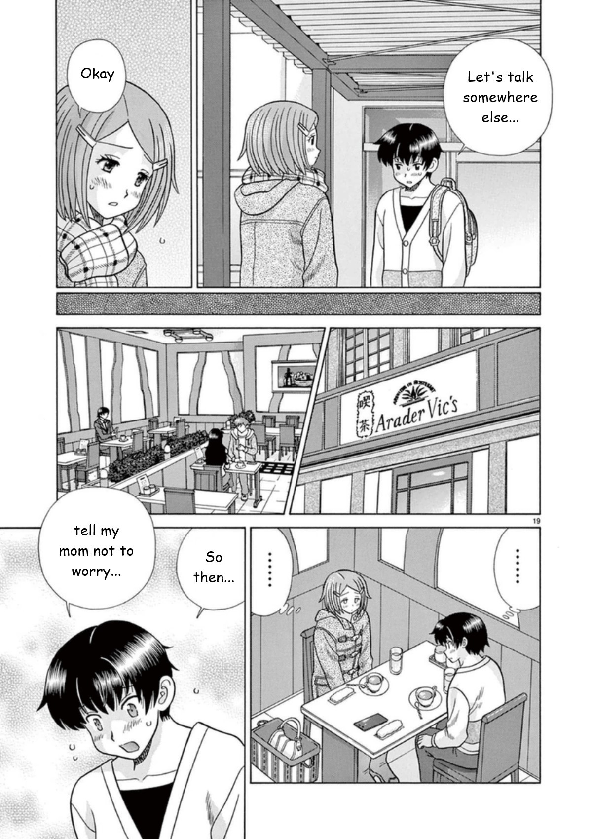 Toumei Ningen Kyoutei Chapter 26 page 19 - Chapter 26: I'm Here With You