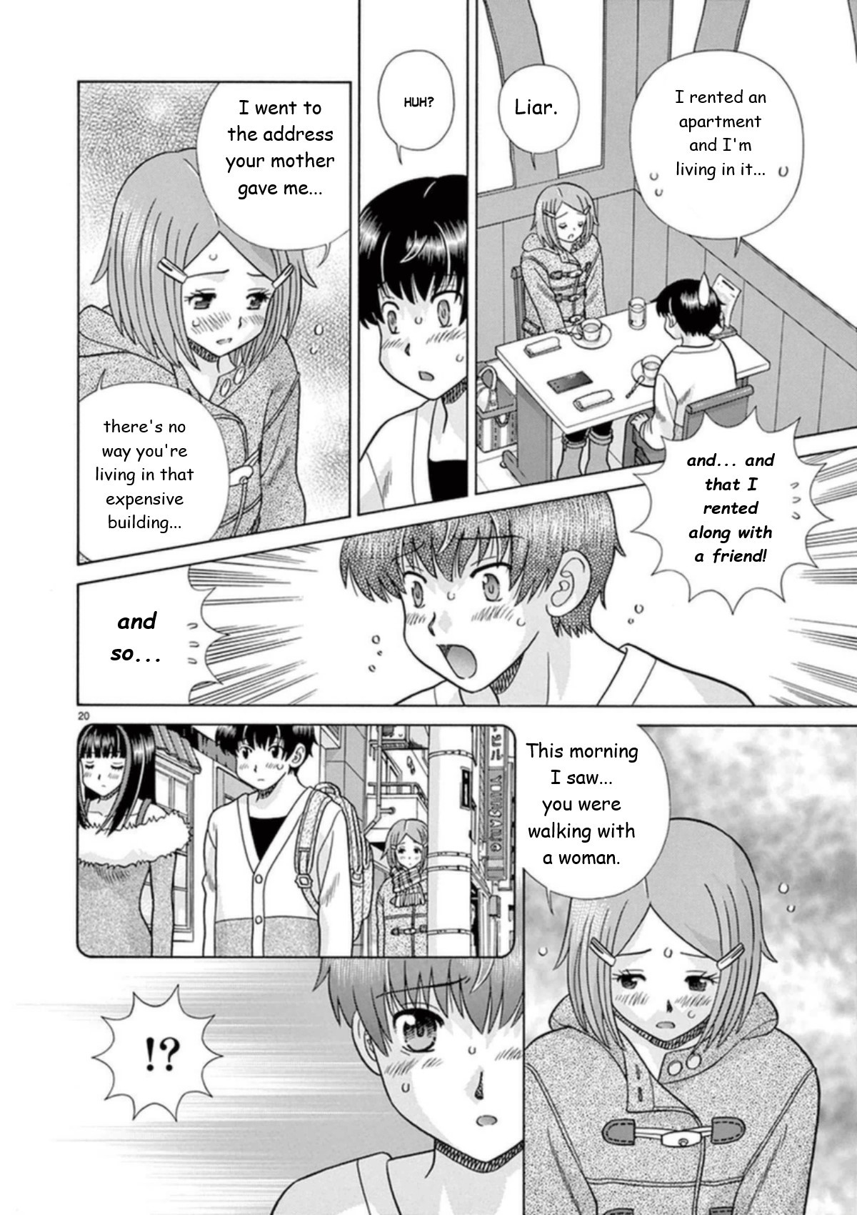 Toumei Ningen Kyoutei Chapter 26 page 20 - Chapter 26: I'm Here With You