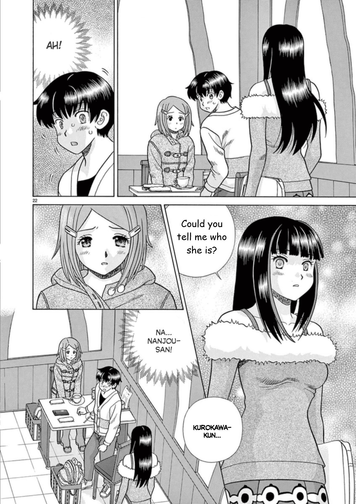 Toumei Ningen Kyoutei Chapter 26 page 22 - Chapter 26: I'm Here With You