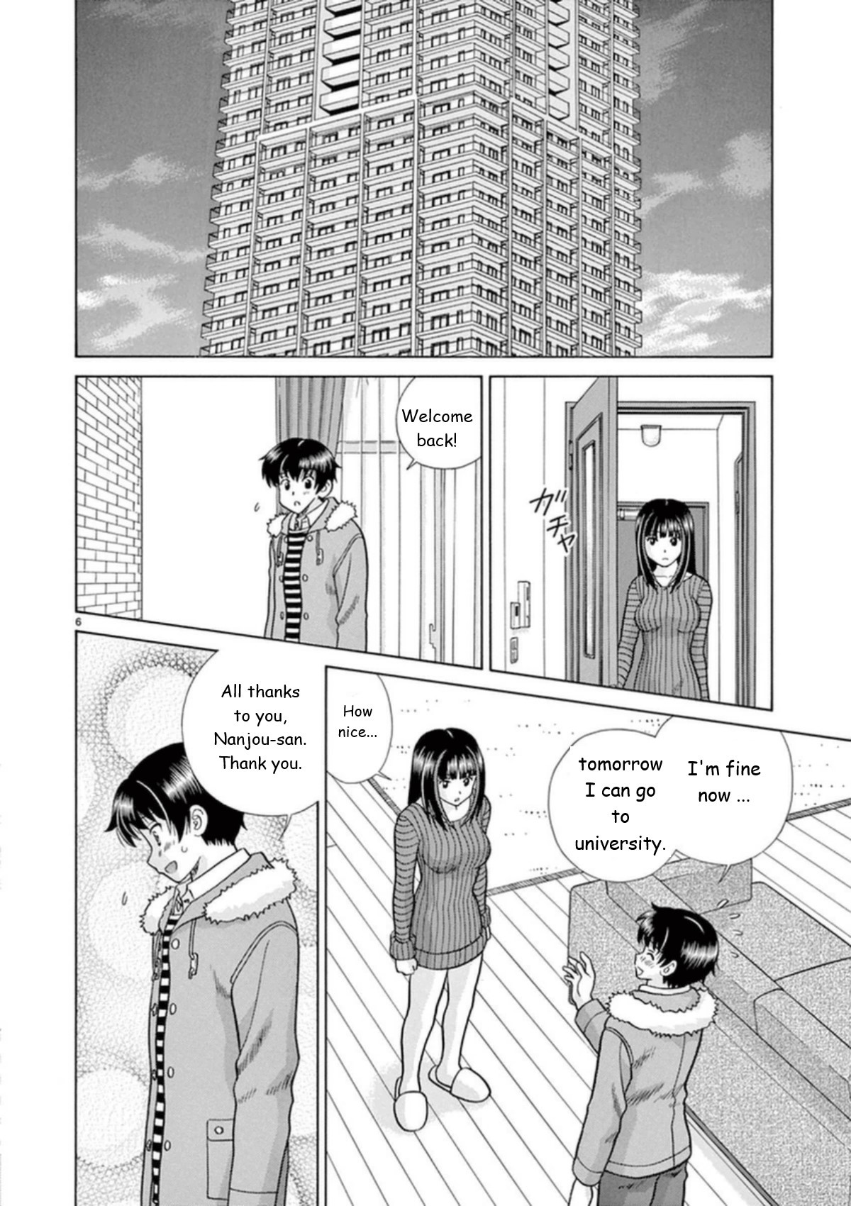 Toumei Ningen Kyoutei Chapter 26 page 6 - Chapter 26: I'm Here With You