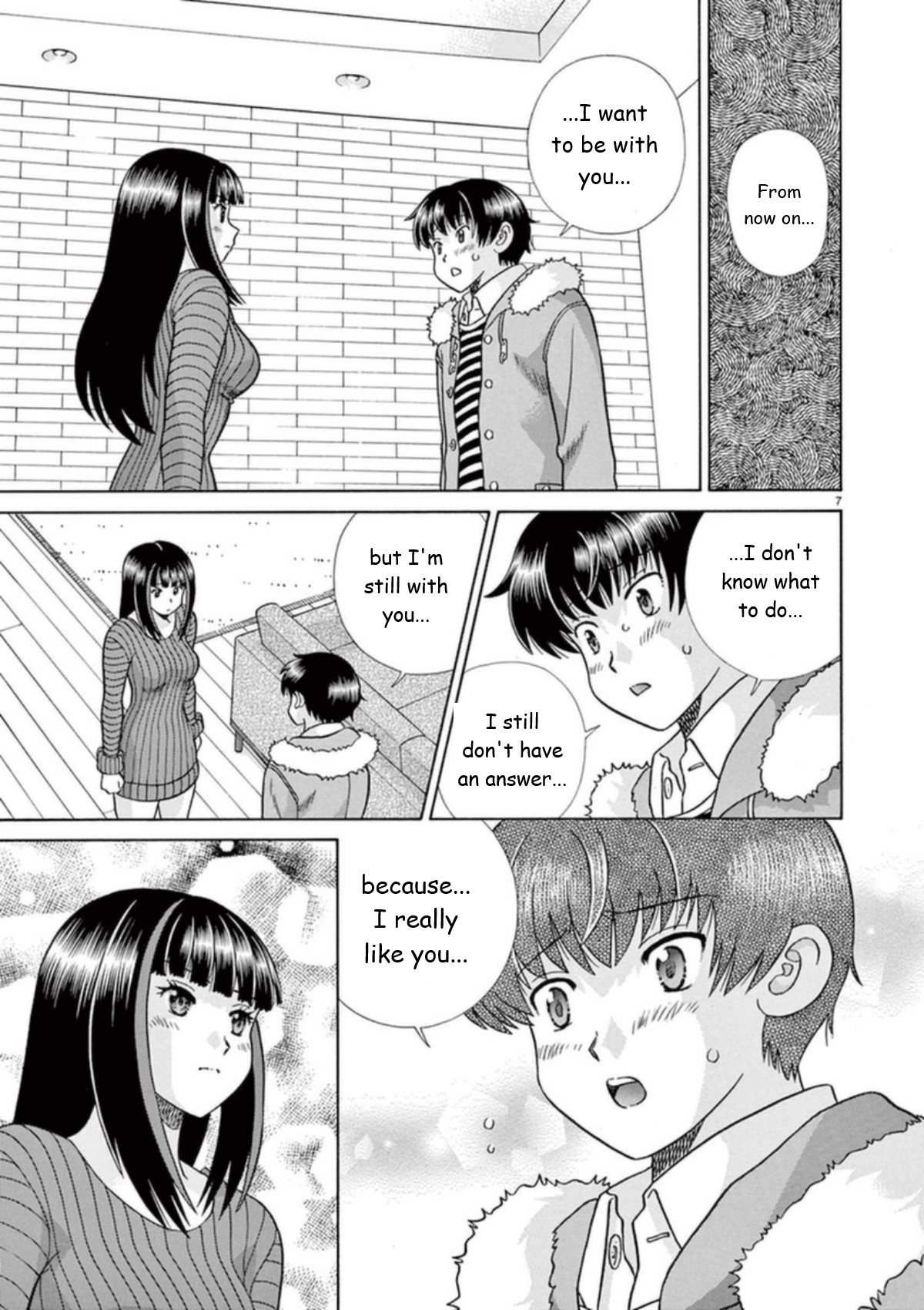 Toumei Ningen Kyoutei Chapter 26 page 7 - Chapter 26: I'm Here With You