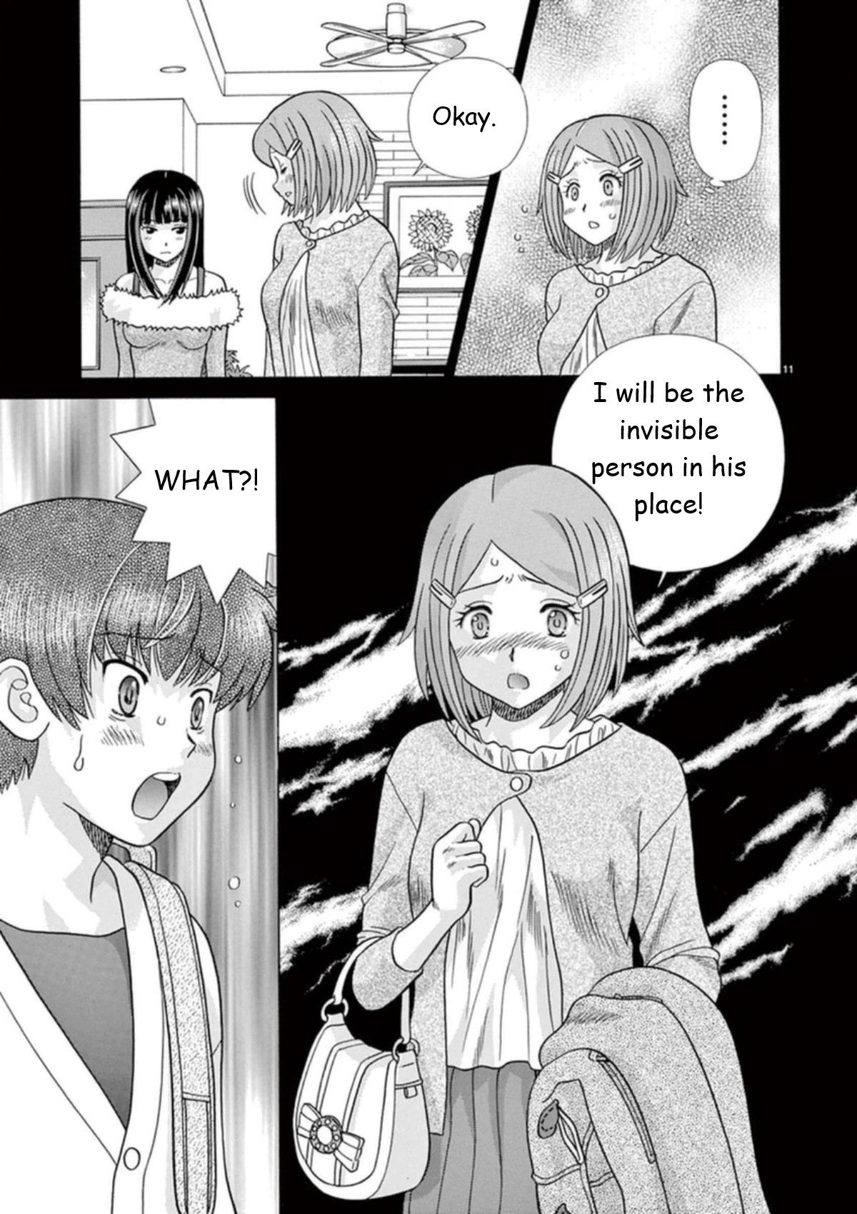 Toumei Ningen Kyoutei Chapter 27 page 11 - Chapter 27: I Will Be the Invisible Person