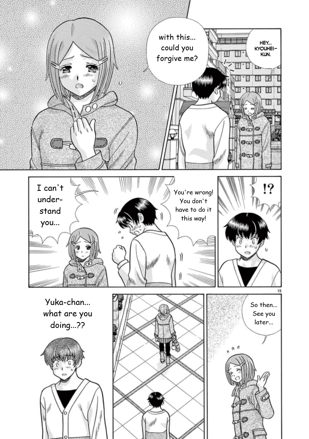Toumei Ningen Kyoutei Chapter 27 page 15 - Chapter 27: I Will Be the Invisible Person