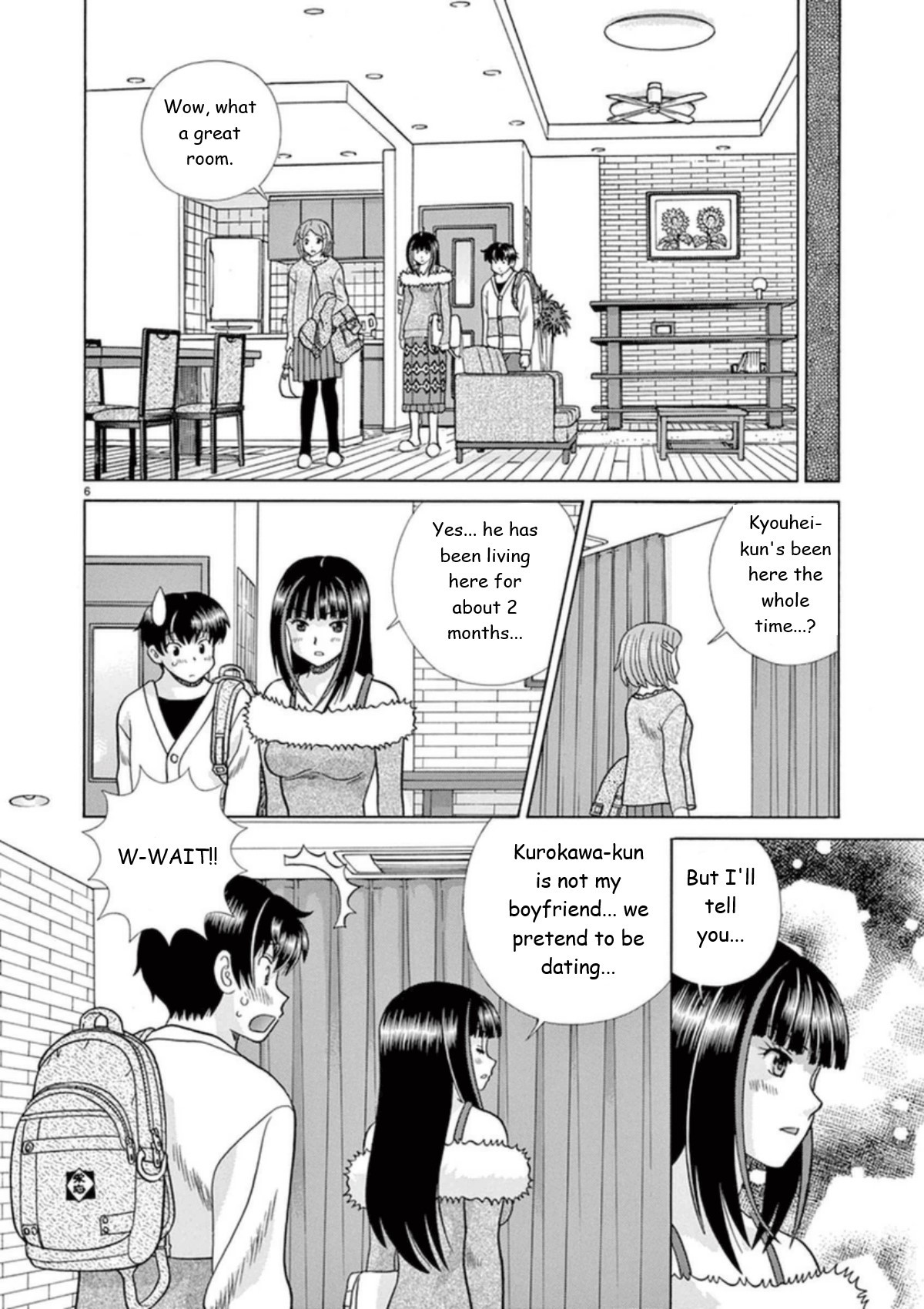Toumei Ningen Kyoutei Chapter 27 page 6 - Chapter 27: I Will Be the Invisible Person