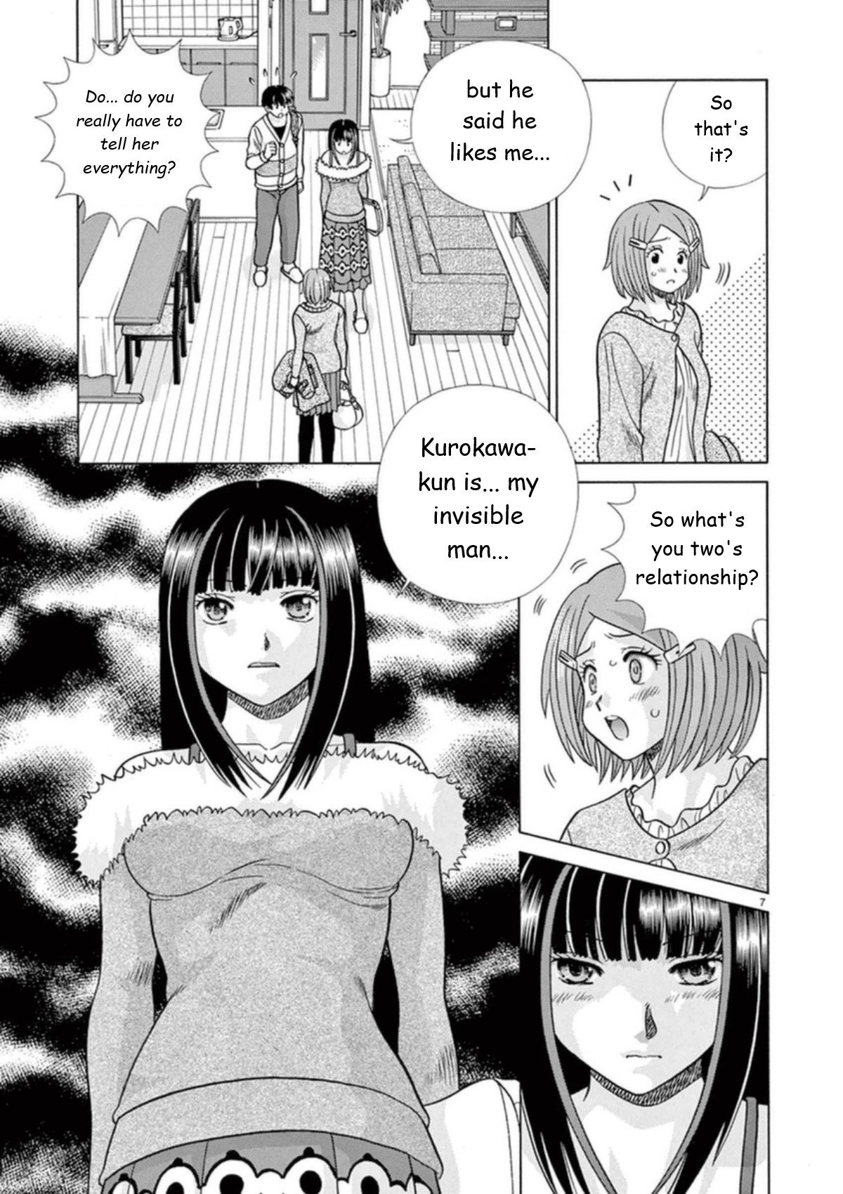 Toumei Ningen Kyoutei Chapter 27 page 7 - Chapter 27: I Will Be the Invisible Person