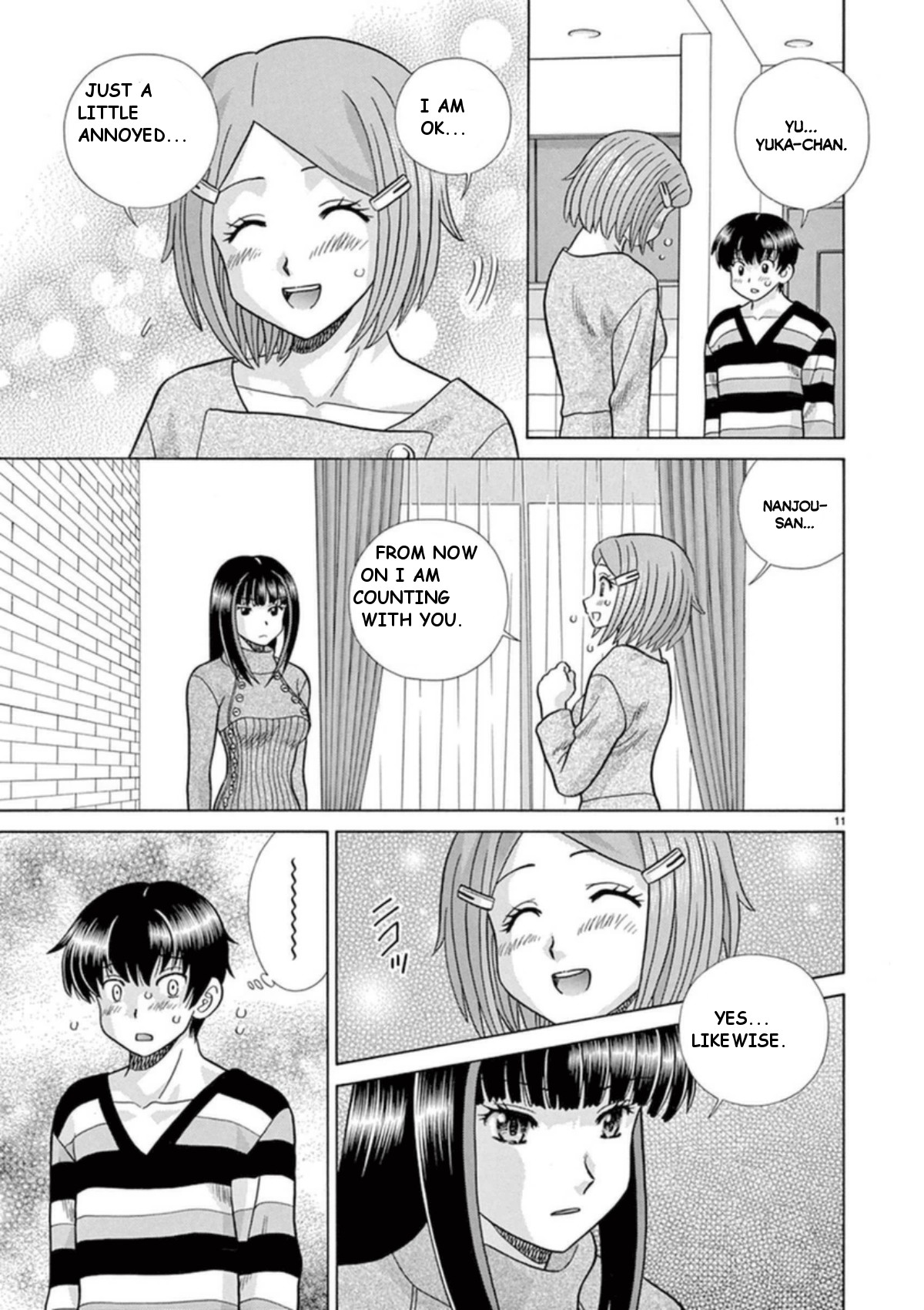 Toumei Ningen Kyoutei Chapter 28 page 11 - Chapter 28: Everything is fine