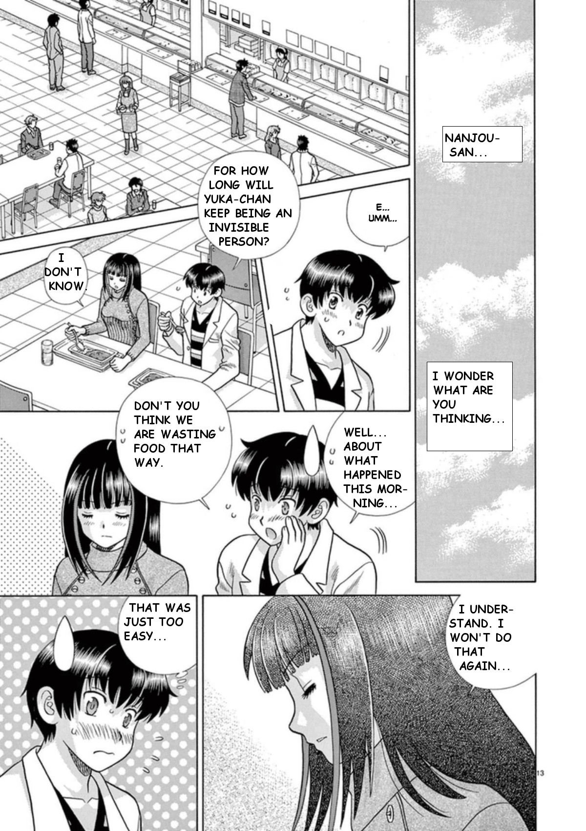 Toumei Ningen Kyoutei Chapter 28 page 13 - Chapter 28: Everything is fine