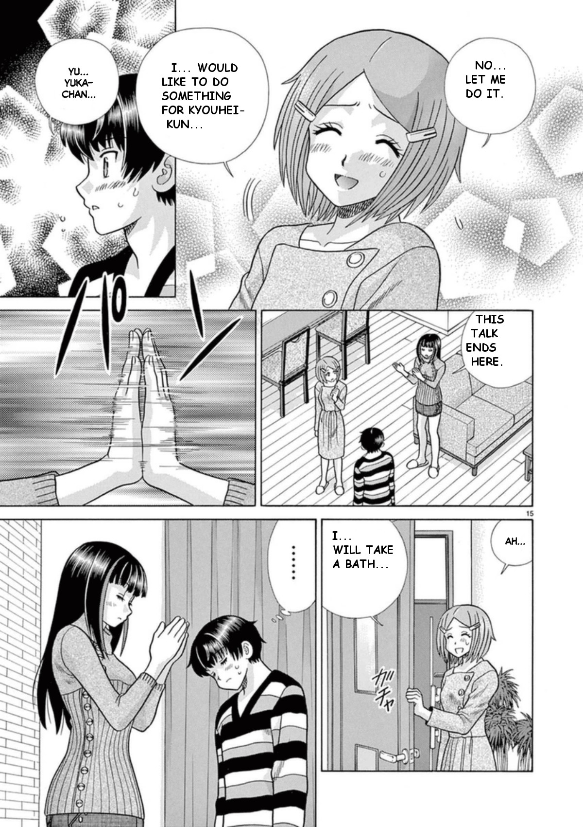 Toumei Ningen Kyoutei Chapter 28 page 15 - Chapter 28: Everything is fine