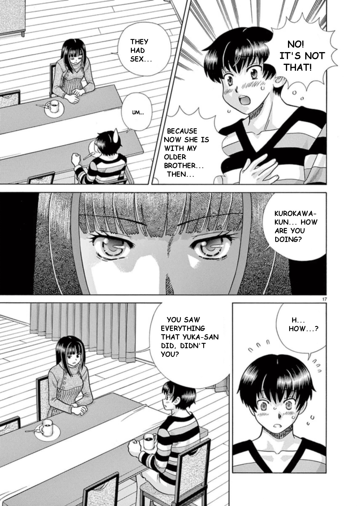 Toumei Ningen Kyoutei Chapter 28 page 17 - Chapter 28: Everything is fine