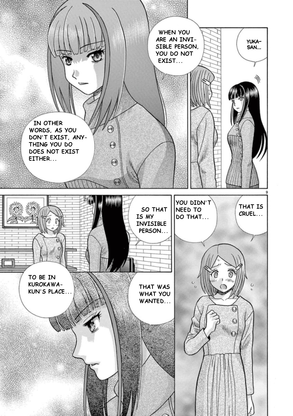 Toumei Ningen Kyoutei Chapter 28 page 9 - Chapter 28: Everything is fine