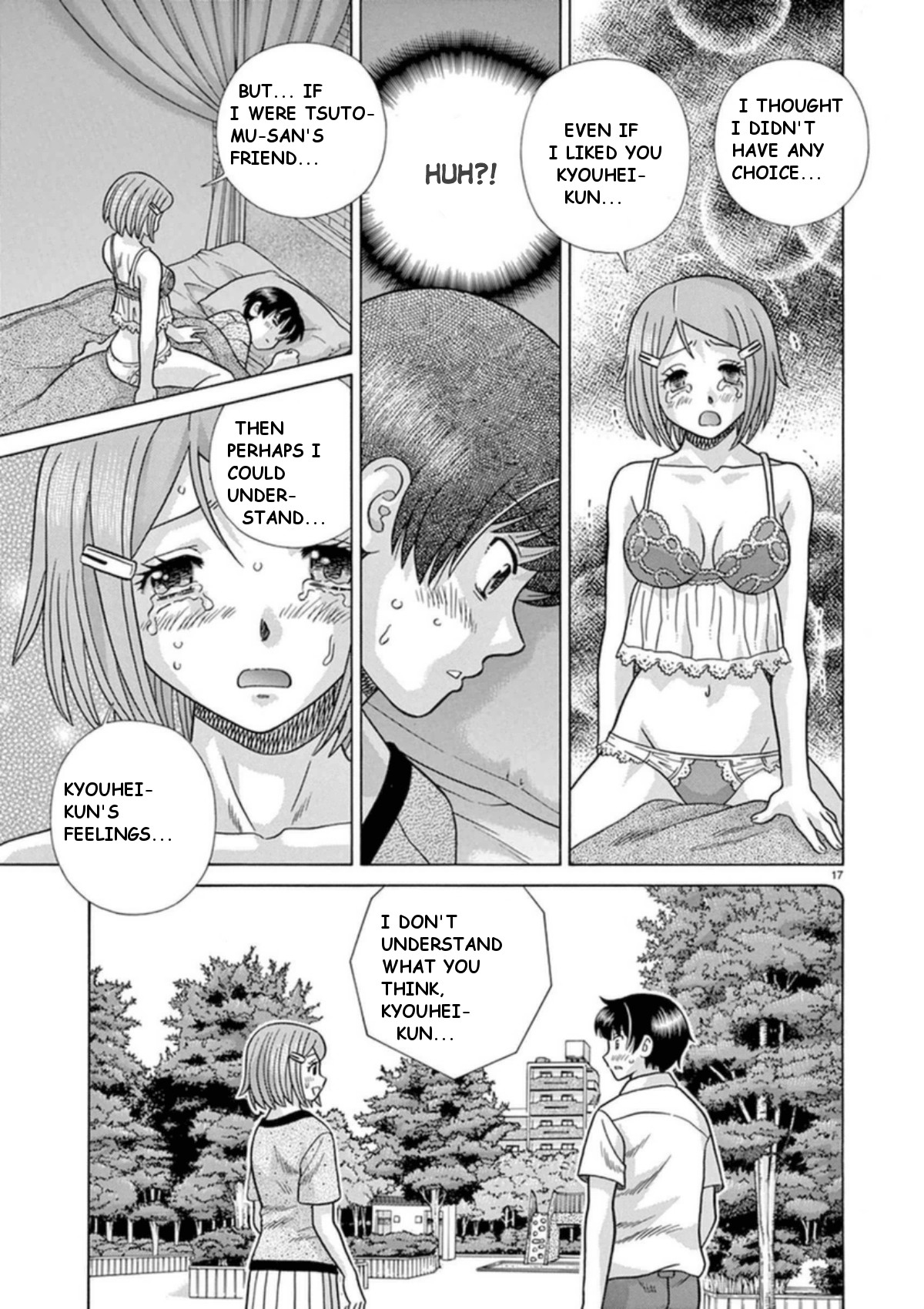 Toumei Ningen Kyoutei Chapter 30 page 17 - Chapter 30: Yuka-chan's feelings