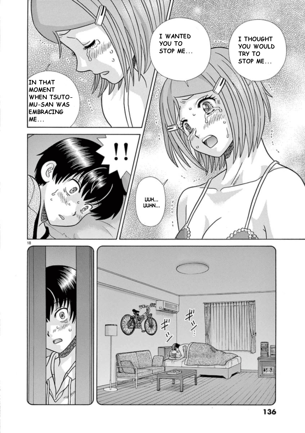 Toumei Ningen Kyoutei Chapter 30 page 18 - Chapter 30: Yuka-chan's feelings