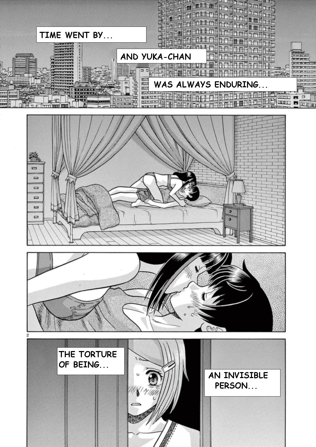 Toumei Ningen Kyoutei Chapter 30 page 2 - Chapter 30: Yuka-chan's feelings
