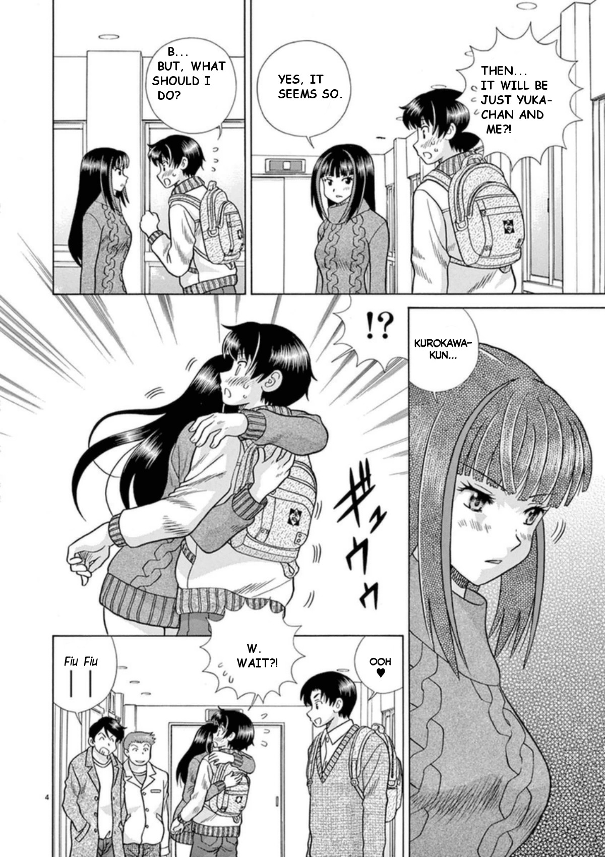 Toumei Ningen Kyoutei Chapter 30 page 4 - Chapter 30: Yuka-chan's feelings