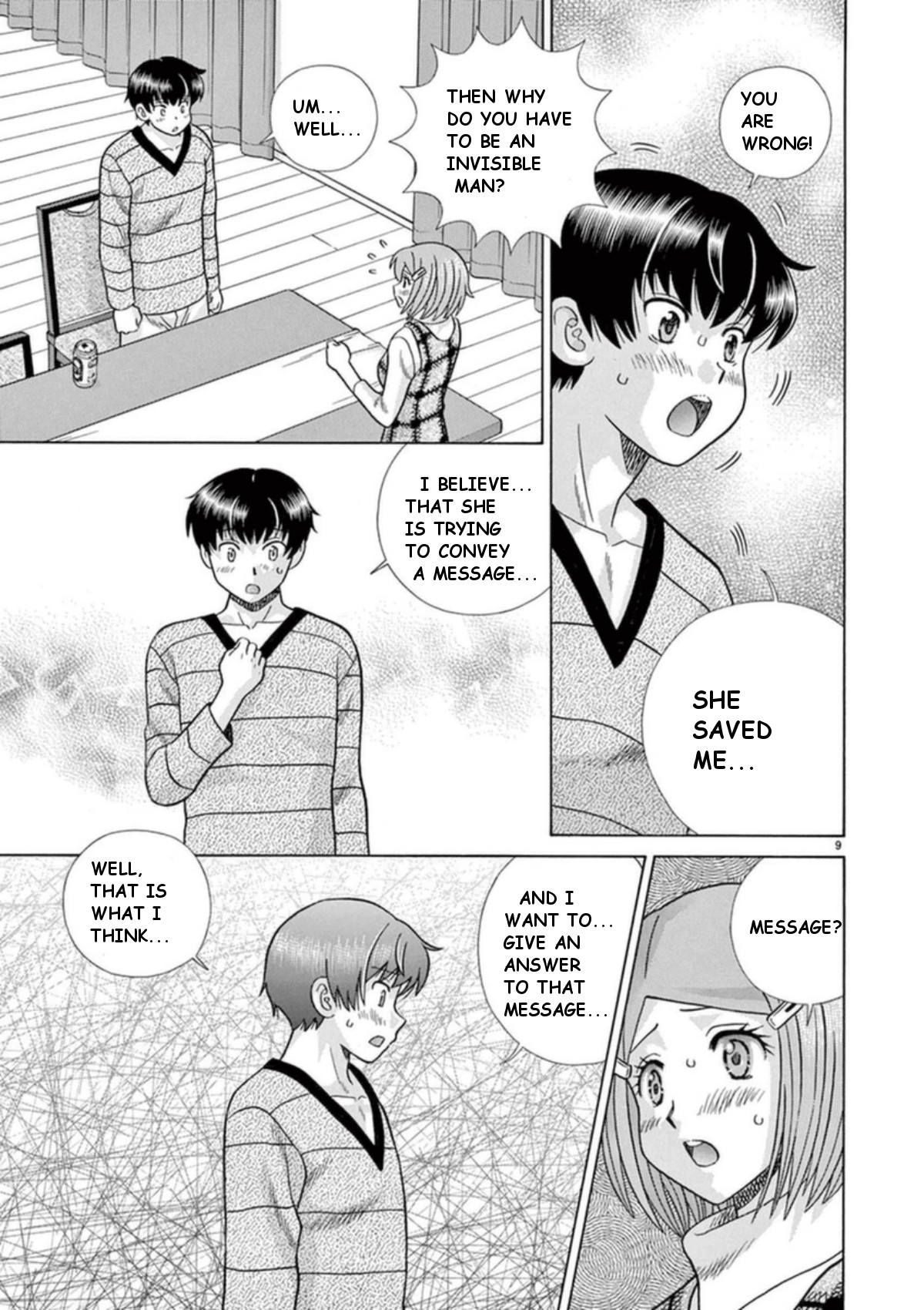 Toumei Ningen Kyoutei Chapter 30 page 9 - Chapter 30: Yuka-chan's feelings
