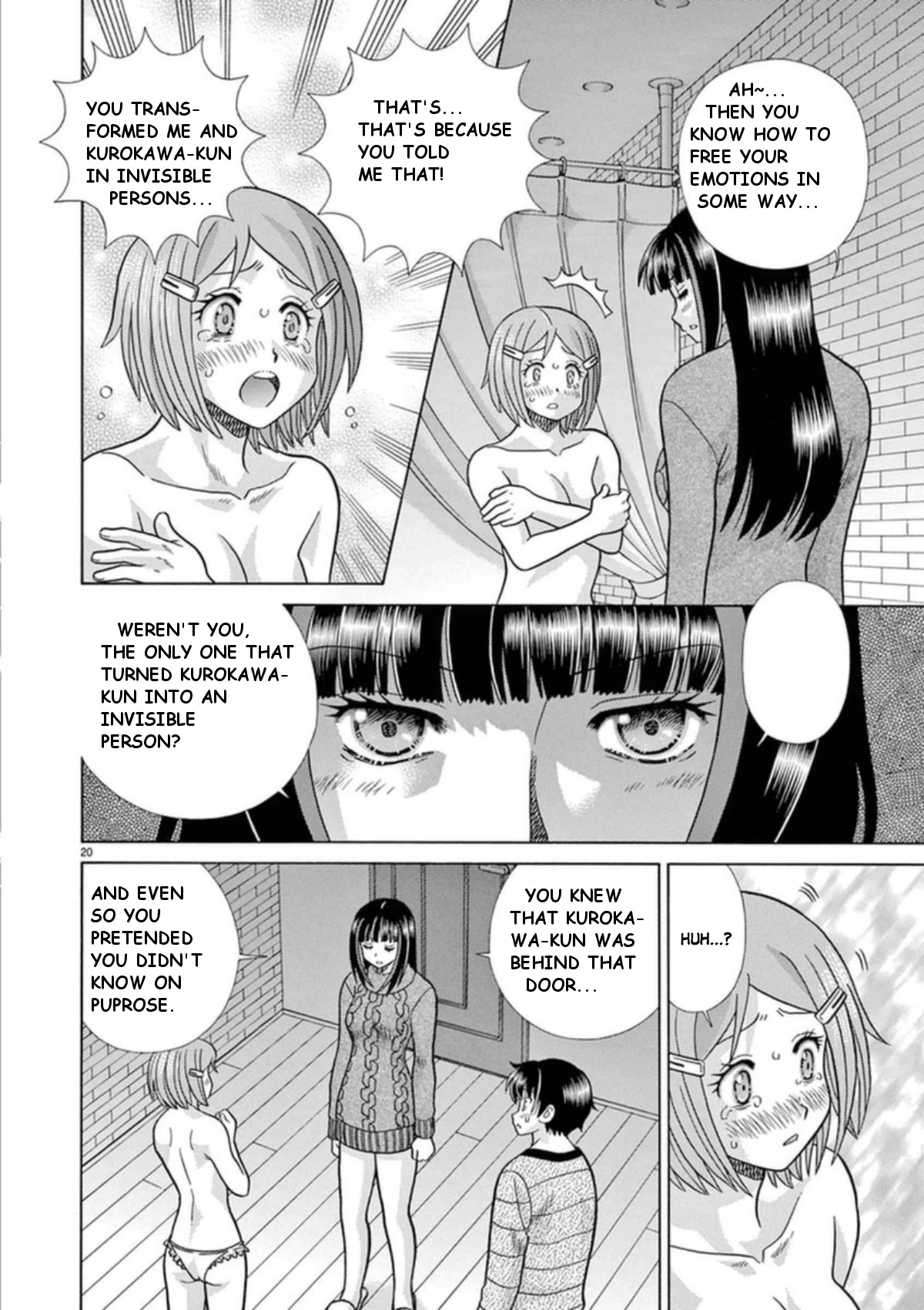 Toumei Ningen Kyoutei Chapter 31 page 20 - Chapter 31: I was waiting