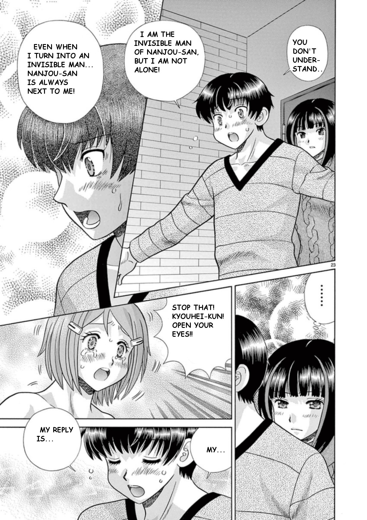 Toumei Ningen Kyoutei Chapter 31 page 23 - Chapter 31: I was waiting