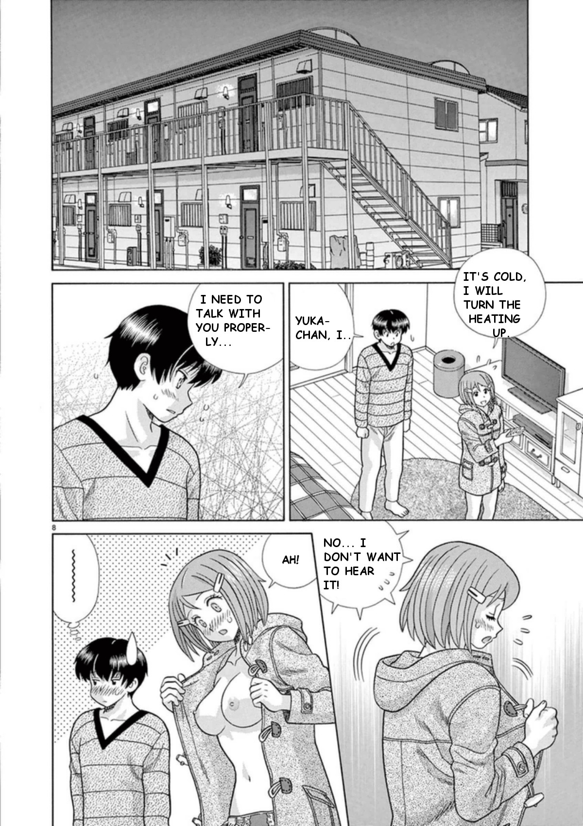 Toumei Ningen Kyoutei Chapter 32 page 9 - Chapter 32: True feelings